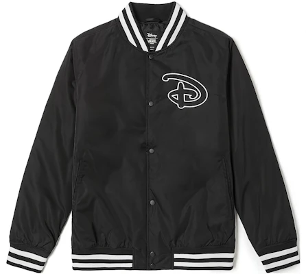 Vans x Disney FW23 米奇logo印花棒球外套 男女款 黑色 VN000FZNBLK Buy Vans x Disney FW23 米奇logo印花棒球外套 男女款 黑色 VN000FZNBLK