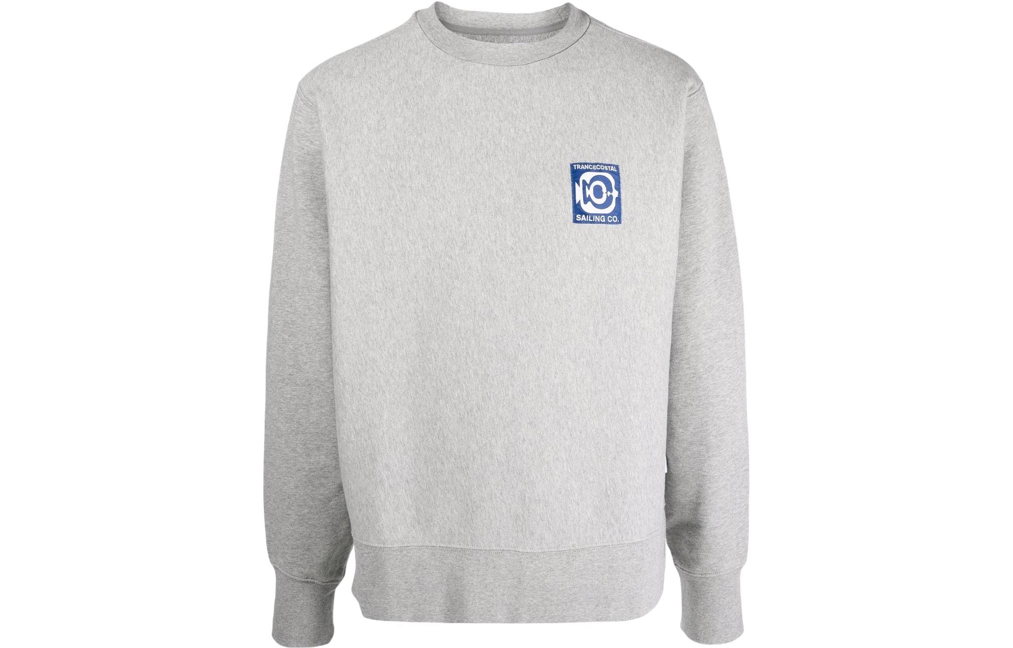 Vans Geoff McFetridge Collaboration Grey Logo Crewneck Sweatshirt VN0A7PJ902FFGM