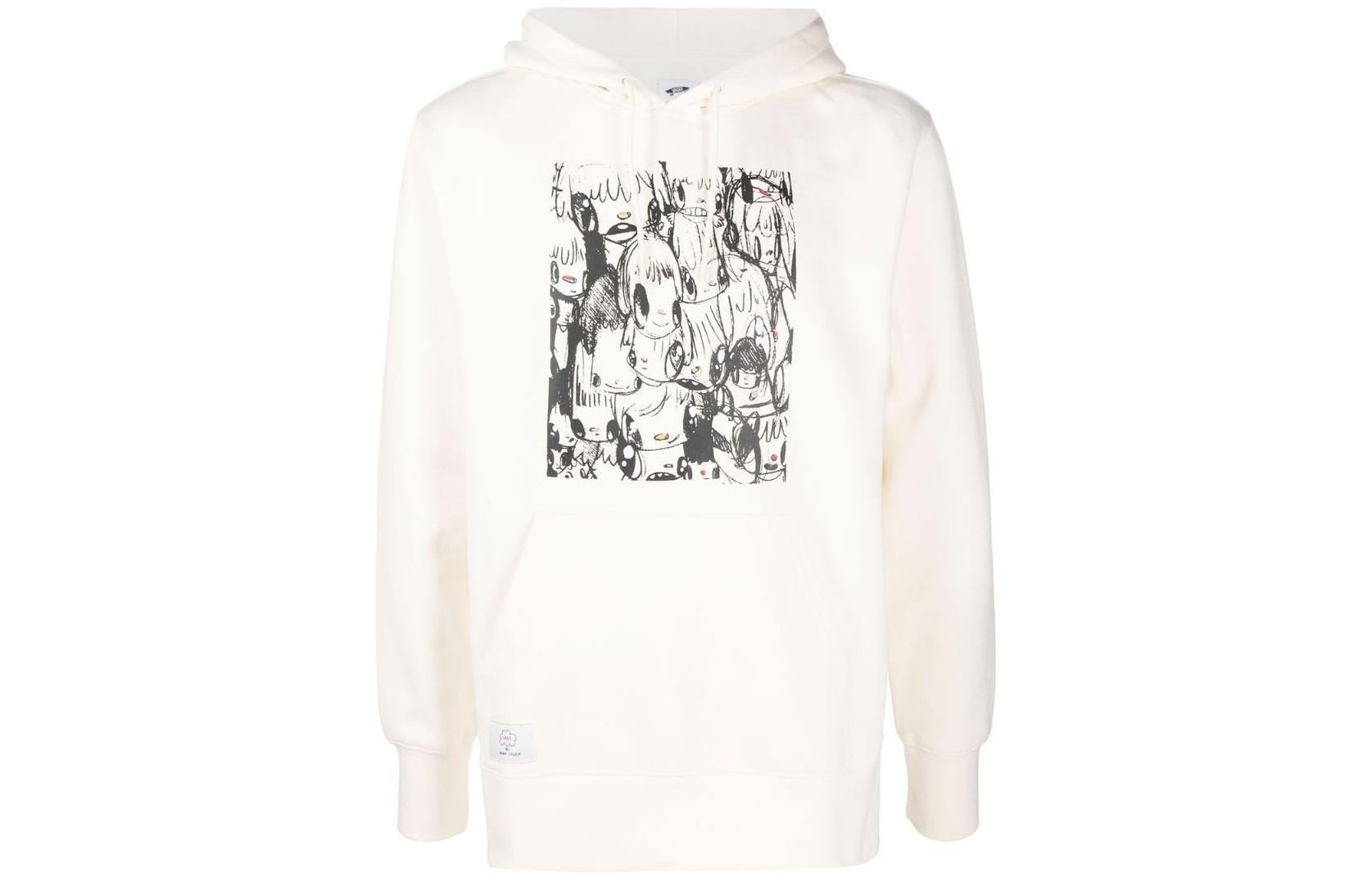 Vans Javier Calleja Graphic Print Pullover Hoodie Men’s White VN0A5KFS3KS