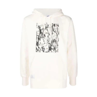 Vans Javier Calleja Graphic Print Pullover Hoodie Men’s White VN0A5KFS3KS