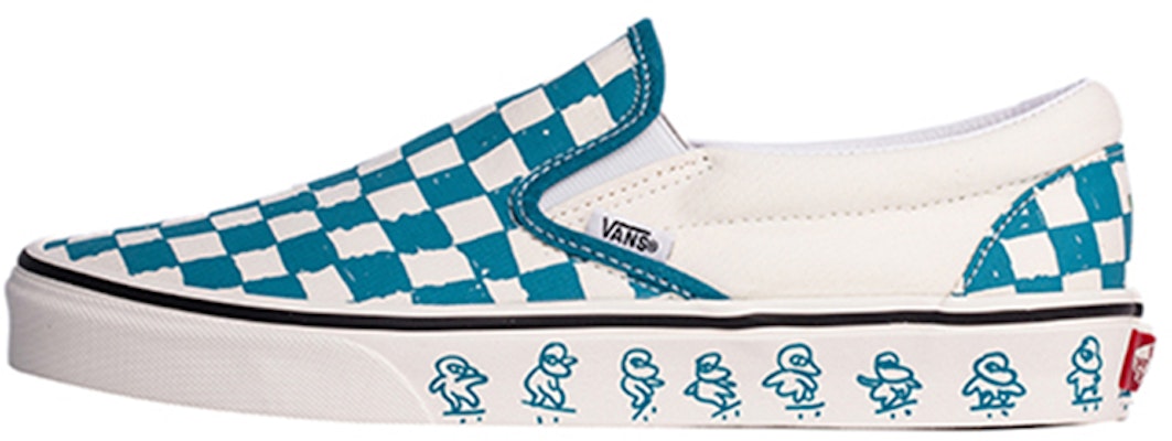 Vans×カカオフレンズ スリッポン ブルー VN0A38F7TH0 Buy Vans×カカオフレンズ スリッポン ブルー VN0A38F7TH0