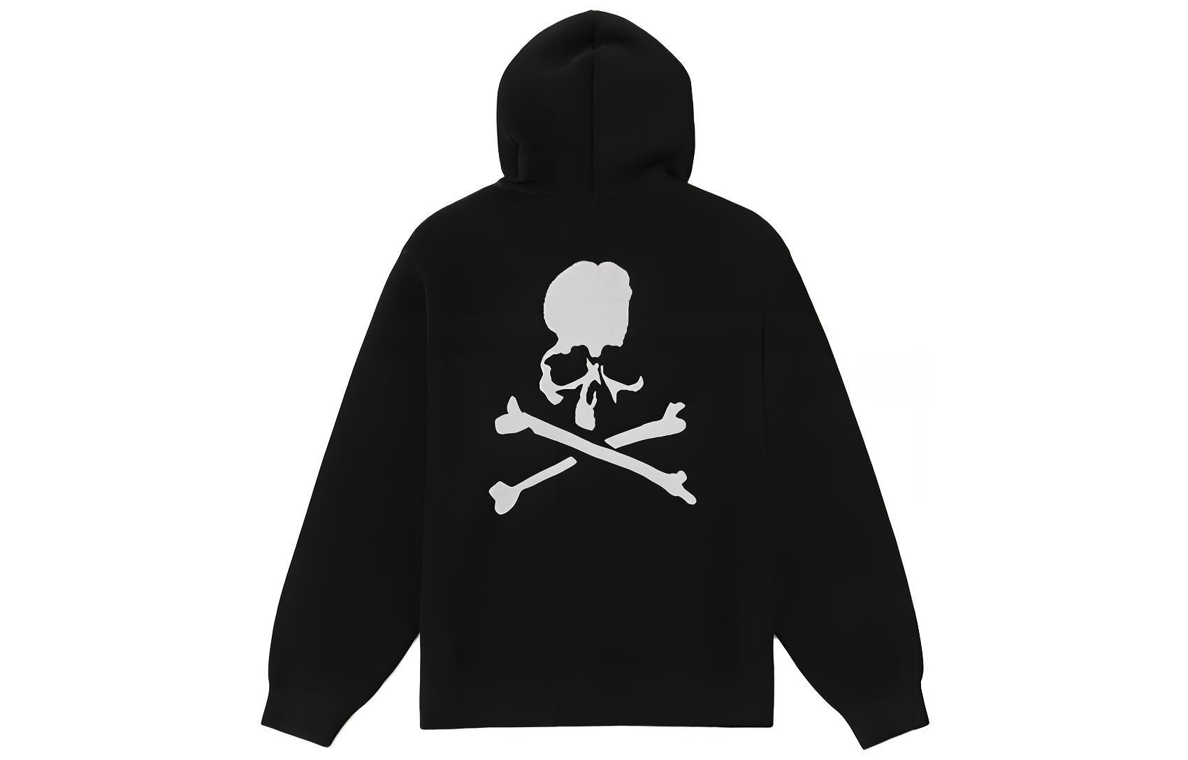 Vans x MASTERMIND WORLD Collaboration Skull Print Hoodie Jacket Black Unisex. VN0A7SQQBLK