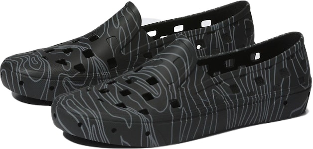 Vans x Nathan Florence 黑色 Slip-On TRK 鞋 VN0A5HF8N42 Lookbook Vans x Nathan Florence 黑色 Slip-On TRK 鞋 VN0A5HF8N42