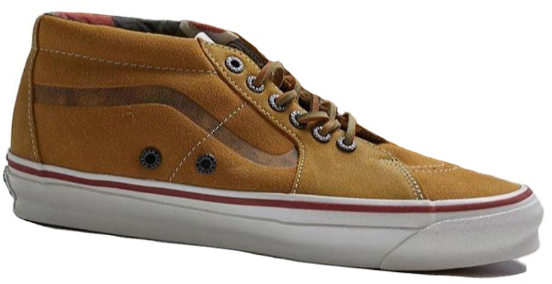 Vans X Nigel Cabourn Og Sk8-mid Lx 'Brown' VN0A4BVCTAN1 Order Vans X Nigel Cabourn Og Sk8-mid Lx 'Brown' VN0A4BVCTAN1