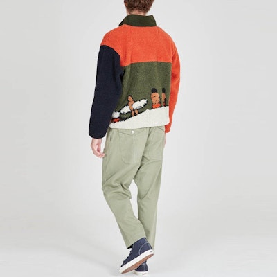 Chaqueta Polar Unisex Vans x Nigel Cabourn Retro Half-Zip Colorblock. VN0A4VLU98O Purchase Chaqueta Polar Unisex Vans x Nigel Cabourn Retro Half-Zip Colorblock. VN0A4VLU98O