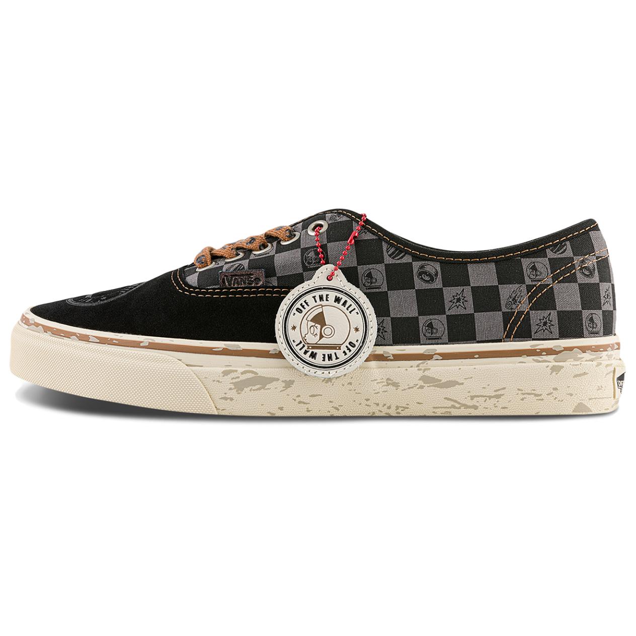 Vans x POP MART Space Molly Authentic Black/White Casual Shoes . VN000EGAQ3Y