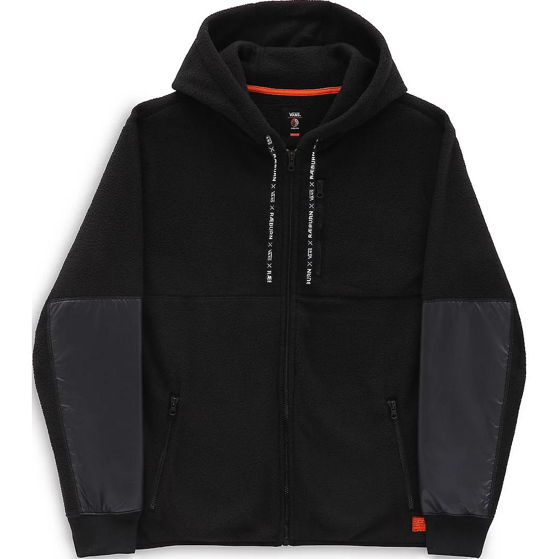 Vans Raeburn Black Solid Color Hooded Jacket Collaboration VN0000B2BLK