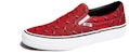 Vans X Supreme Slip-On SS19 Koleksi Plat Berlian Merah SUP-SS19-10059