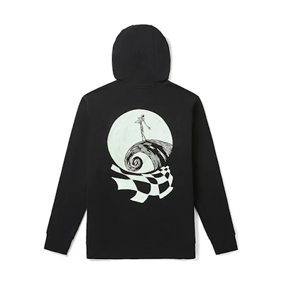 Vans The Nightmare Before Christmas Glow Hoodie Black VN0A49JUTA6