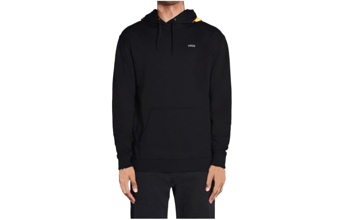 Vans Thrasher Flame Logo Hoodie Black Pullover Collaboration VN0A36KZBLK