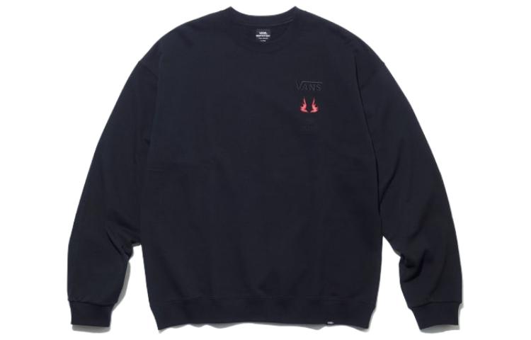 Vans TOGA Collab FW23 Solid Logo Embroidered Knit Pullover Unisex Blue 61-13-0078-483