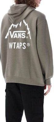 Sudadera con capucha Vans x WTAPS Verde Oliva Ajuste Suelto con Letras en la Espalda. VN0A7SPSYLS Purchase Sudadera con capucha Vans x WTAPS Verde Oliva Ajuste Suelto con Letras en la Espalda. VN0A7SPSYLS