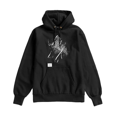 Vans WTAPS Crossbones Print Hoodie Black (Unisex Collaboration) VN0A4TRBBLK1