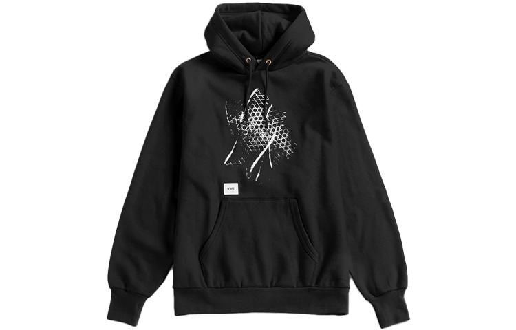 Vans WTAPS Crossbones Print Hoodie Black (Unisex Collaboration) VN0A4TRBBLK1 圖 2