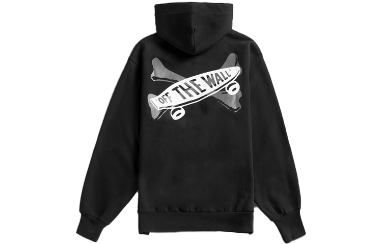 Vans WTAPS Crossbones Print Hoodie Black (Unisex Collaboration) VN0A4TRBBLK1 圖 3