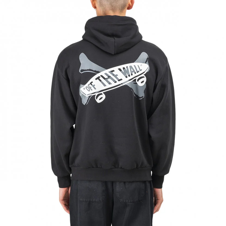 Vans WTAPS Crossbones Print Hoodie Black (Unisex Collaboration) VN0A4TRBBLK1 圖 5