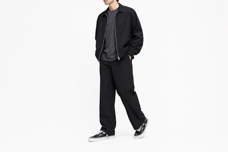 Order Yusuke Hanai × Vans 高級款 Authentic 44 '黑白帆布' VN000EBNBPB