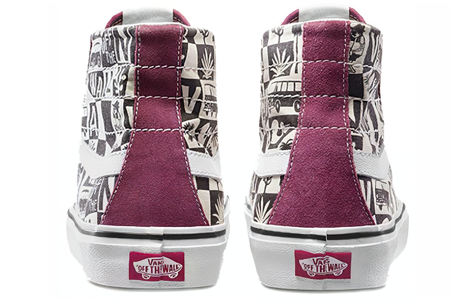 Shop Vans×花井祐介 SK8-Hi ハイカット 赤白 VN0A3MV1VSF