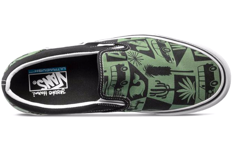 Shop Vans X Yusuke Hanai Slip-On SF 'Hijau' VN0A3MUCVFW