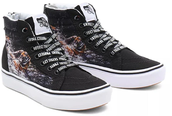幼童 Y/Project x Vans SK8 HI 聯名款 潮流印花 高筒休閒板鞋 黑 Lookbook 幼童 Y/Project x Vans SK8 HI 聯名款 潮流印花 高筒休閒板鞋 黑