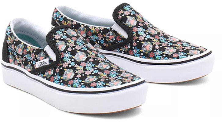中童 Y/Project x Vans 聯名款 潮流印花休閒 低幫 兒童板鞋 黑色 Lookbook 中童 Y/Project x Vans 聯名款 潮流印花休閒 低幫 兒童板鞋 黑色