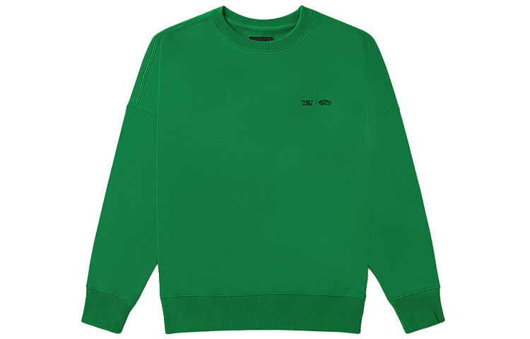 Vans Year of the Ox Collection Green Crewneck Sweatshirt Unisex Casual Wear VN0A5F5RZHF1
