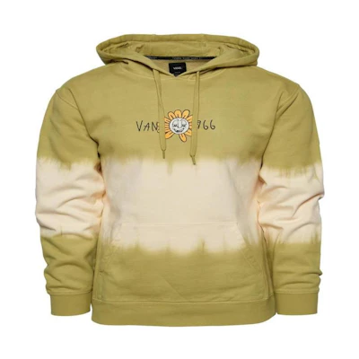 Vans Yellow Graphic Print Hoodie Long Sleeve VN0A4POLZG1