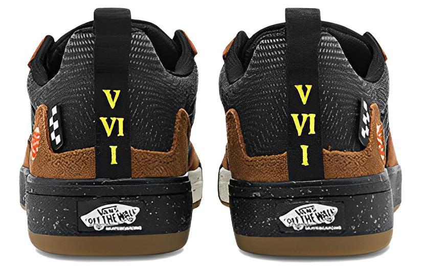 Lookbook Vans Zahba 耐磨防滑 低筒 滑板鞋 男女同款 黑棕