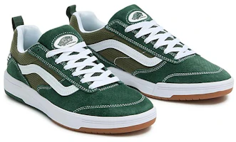 Lookbook Vans Zahba 圓頭舒適 防滑保暖 低筒 滑板鞋 男女款 綠色