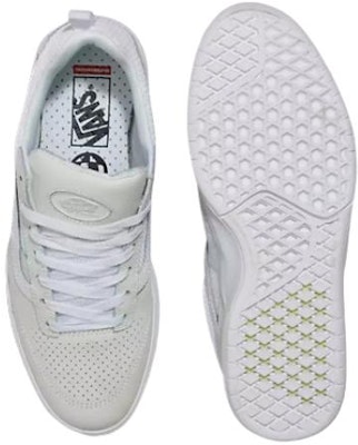 Vans Zahba Leather Shoes 'White' VN0007QQWWW Shop Vans Zahba Leather Shoes 'White' VN0007QQWWW
