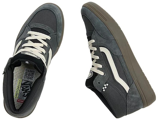 Vans 圓頭舒適 耐磨 中筒 滑板鞋 男女共用 黑色 Lookbook Vans 圓頭舒適 耐磨 中筒 滑板鞋 男女共用 黑色