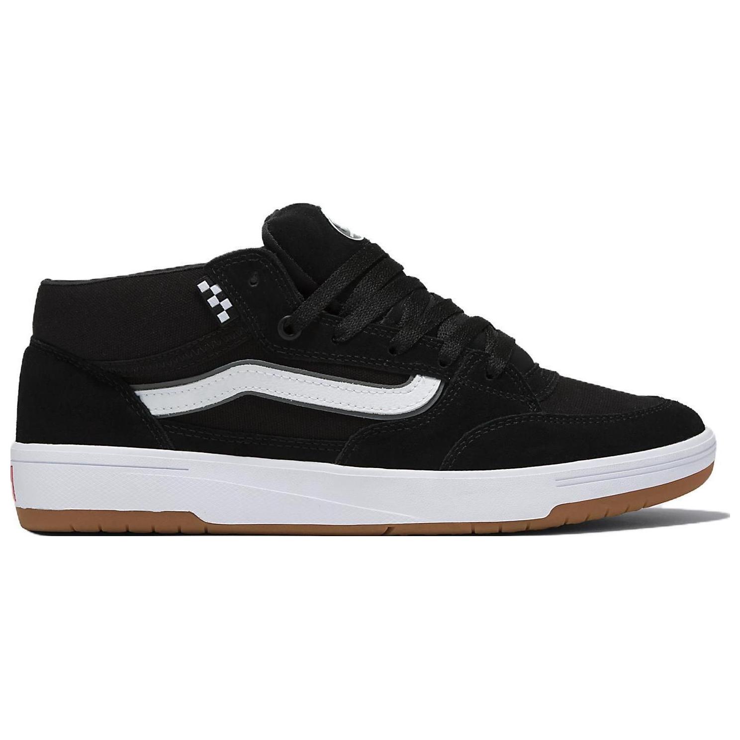 Order Vans Zahba Mid Schoenen ''Zwart Wit'' VN000CBSBA2