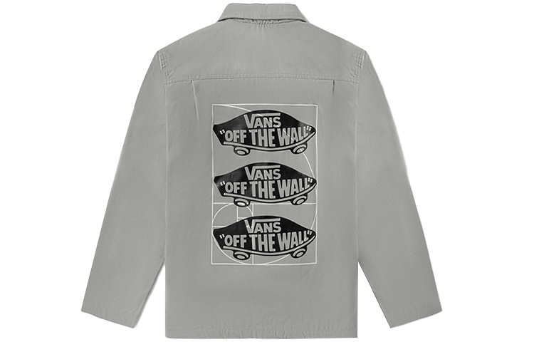 Vans Zodiac Series Multi-Pocket Skate Logo Jacket Grey VN0A5F5SSLV1