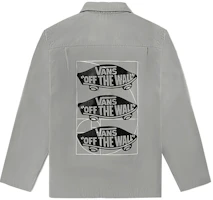 Vans Zodiac Series Multi-Pocket Skate Logo Jacket Grey VN0A5F5SSLV1 Vans Zodiac Series Multi-Pocket Skate Logo Jacket Grey VN0A5F5SSLV1