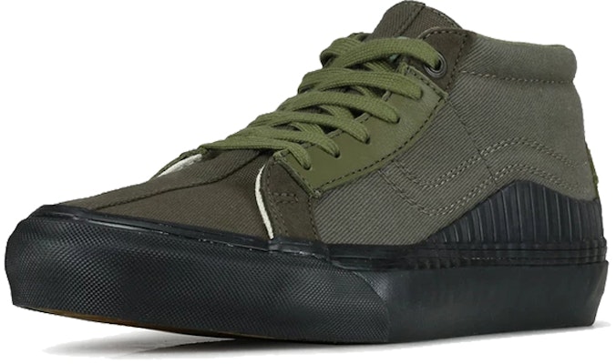 Vans Taka Hayashi x Vault TH 138 Mid LX 'Green' VN0A45K7VTQ1 Lookbook Vans Taka Hayashi x Vault TH 138 Mid LX 'Green' VN0A45K7VTQ1