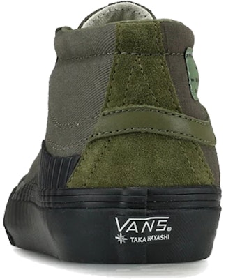 Taka Hayashi x Vans Vault TH 138 中筒 LX 橄欖綠 Details for Taka Hayashi x Vans Vault TH 138 中筒 LX 橄欖綠