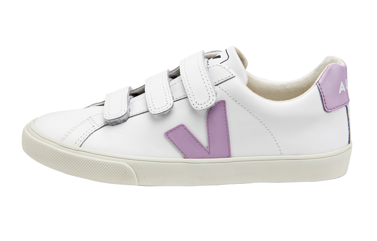 VEJA 3-Lock 'White Lilac Velcro' EL021676