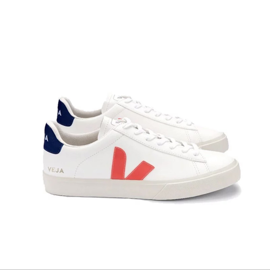 VEJA Campo 'White Blue Tail' CP052195A