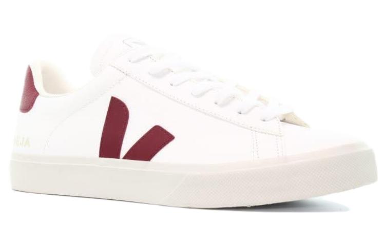 VEJA Campo Leather Lace-Up 'White Marsala' 圖 3