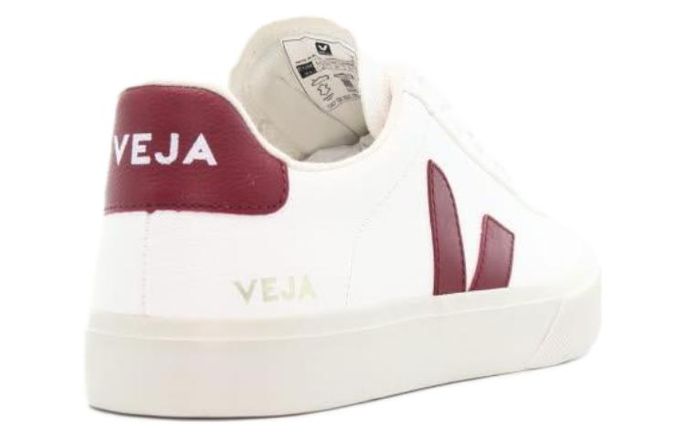 VEJA Campo Leather Lace-Up 'White Marsala' 圖 4
