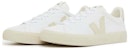 VEJA Campo Canvas Sneakers 'Putih Coklat Beige' CA0103129