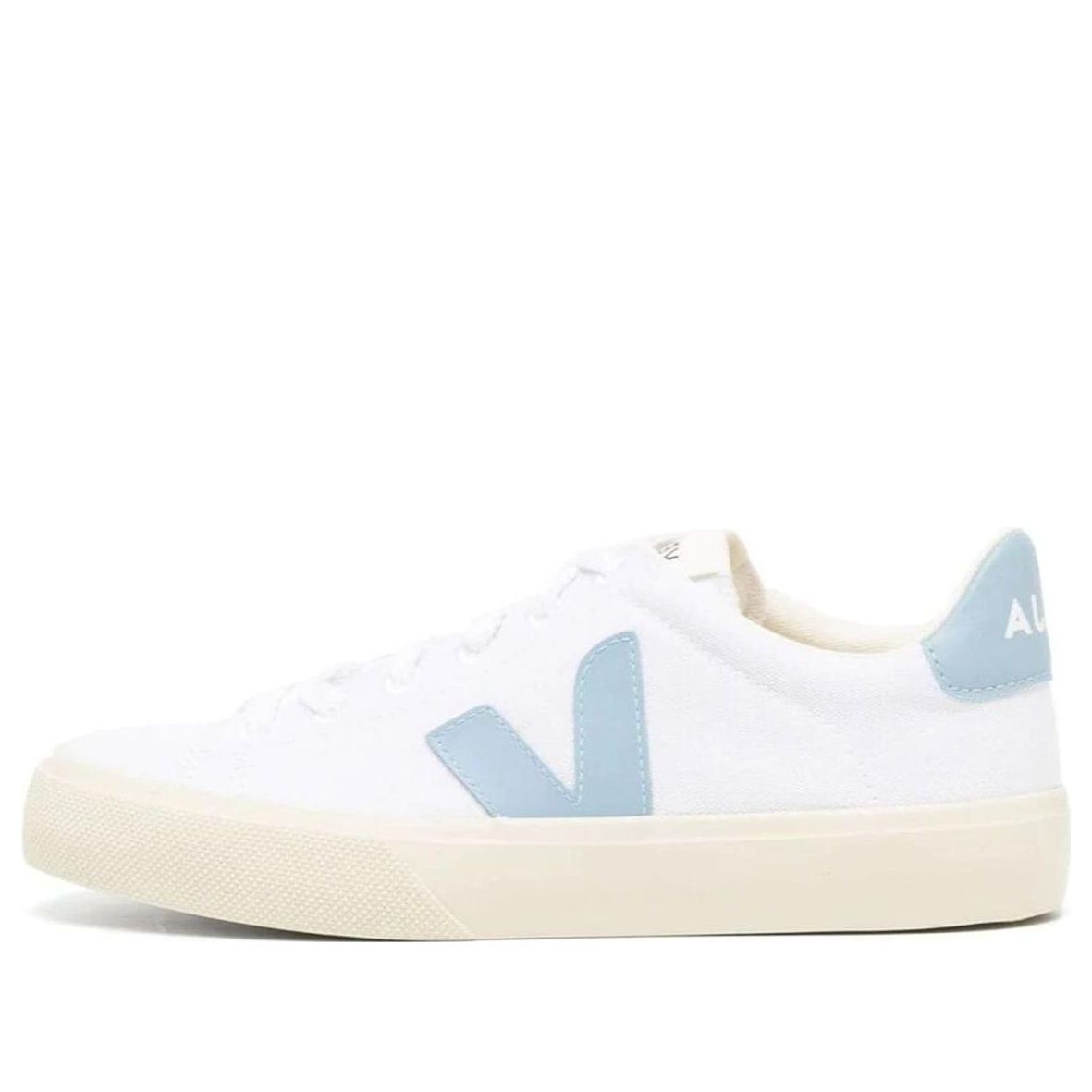 VEJA Campo Canvas White Steel CA0103136A