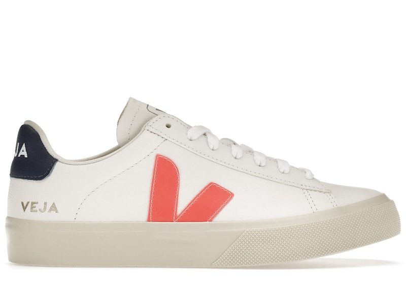 VEJA Campo Chromefree 'White Orange Fluo' CP052195B