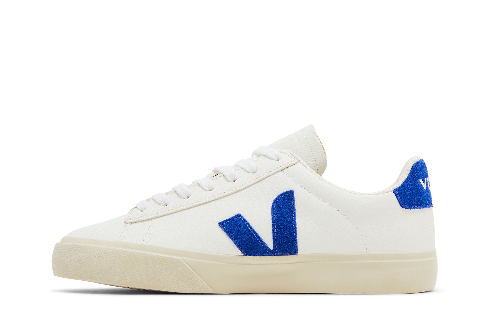 Lookbook VEJA Campo Chromefree Lacets Blanc Bleu Cobalt CP0503319
