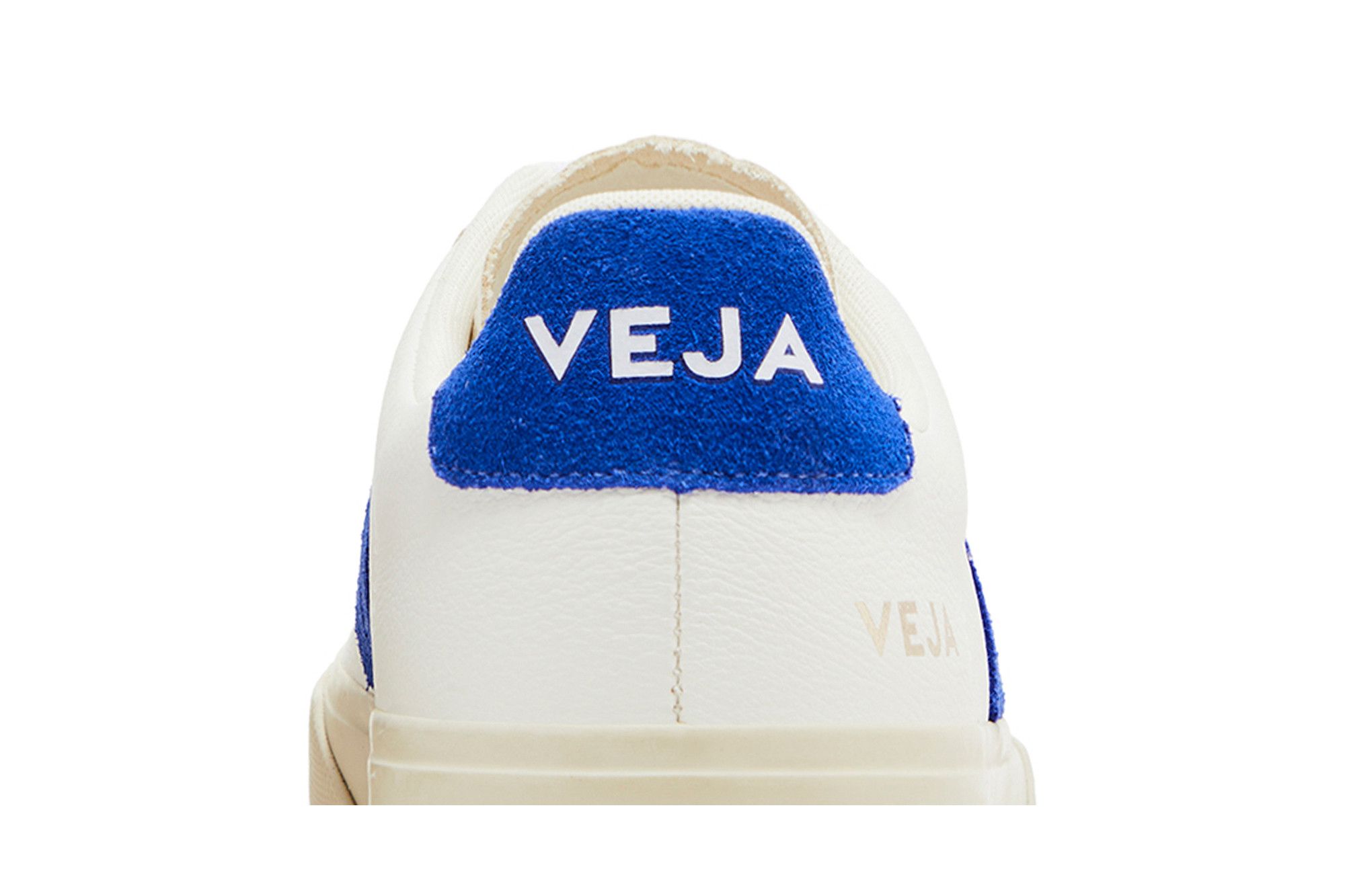 Sizing VEJA Campo Chromefree Lacets Blanc Bleu Cobalt CP0503319