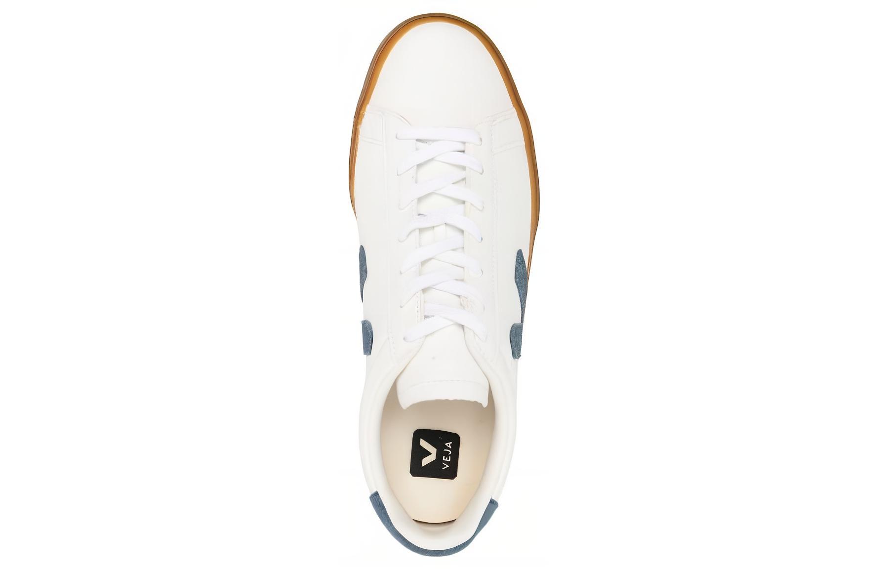 Shop VEJA Campo Chromefree Sneaker ''Weiß Dunkelblau'' CP0503318