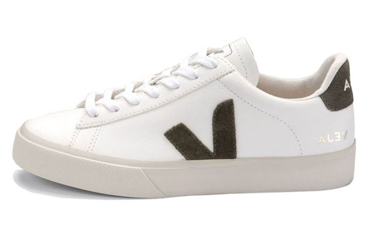 VEJA Campo Chromefree Lace-Up Sneakers 'White Khaki' CP052347