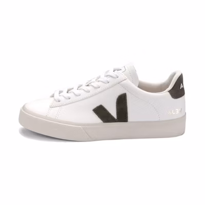 VEJA Campo Chromefree Lace-Up Sneakers 'White Khaki'