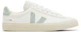 Buy VEJA Campo Chromefree Lace-Up Sneakers 'Putih Matcha' CP0502485