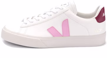 VEJA Campo Chromefree Leather 'White Guimauve Marsala' CP051812 VEJA Campo Chromefree Leather 'White Guimauve Marsala' CP051812